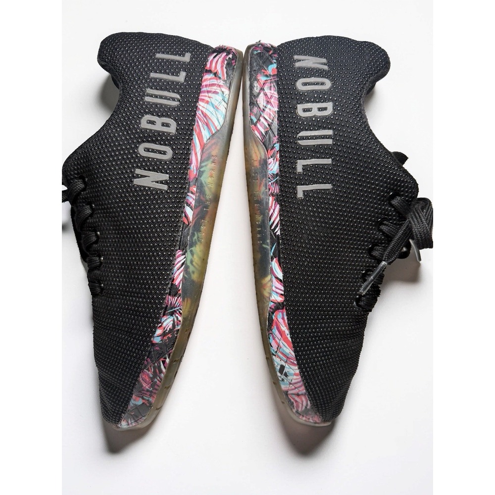 NOBULL SuperFabric Midnight Palm Cross Training Shoes Women's Size 9.5